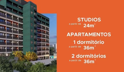 Apartamentos 2 dois Quartos, lazer completo e segurança 24hs