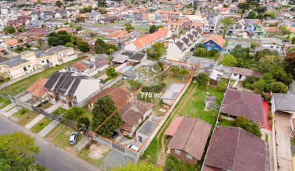 Terreno à venda na Rua Francisco Lourenço Johnscher, 108, Boqueirão, Curitiba, 770 m2 por R$ 1.390.000