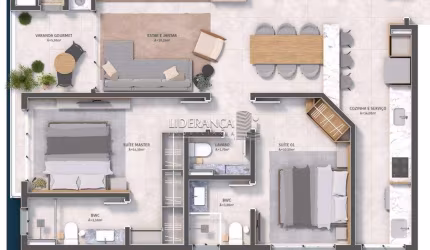 Apartamento com 2 quartos à venda na Avenida Prefeito Waldemar Vieira, --, Saco dos Limões, Florianópolis por R$ 1.435.546