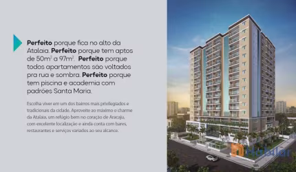 Epic Residence². O mais novo empreendimento da Santa Maria.Localizado no Bairro Atalaia.