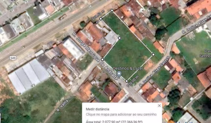Terreno grande à venda em Lagarto. 2075m².