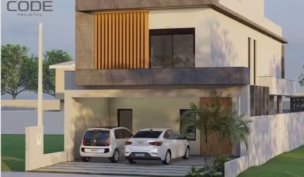 Condominio Bosque dos Manacás / Casa nova com 4 dorms - Aceita permuta
