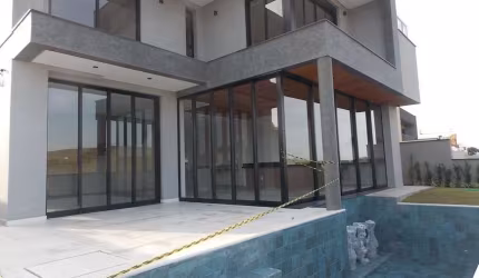 Residencial Alphaville II, casa nova com 4 suítes / Aceita permuta
