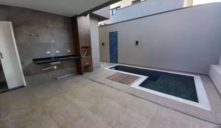 Condominio Reserva Rudá, casa nova com 3 dorms, com piscina