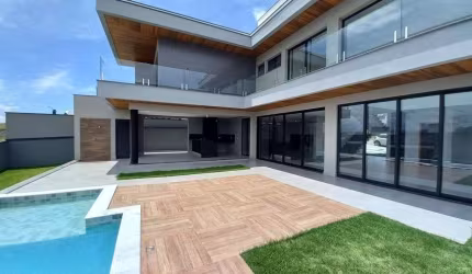 Condominio Colinas do Paratey, no Urbanova, casa nova com 4 suítes / Avalia permutas