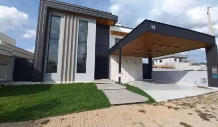 Condominio Reserva Aruanã, casa nova com 3 dorms