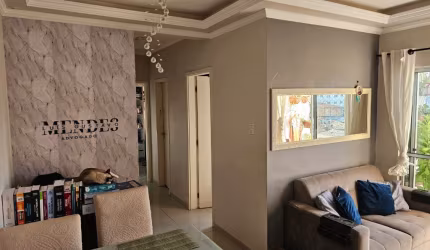 Apartamento de dois quartos em condomínio na Mario covas!