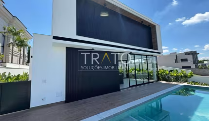 Casa em condomínio fechado com 4 quartos à venda na Rua das Palmas, 1, Alphaville Dom Pedro, Campinas, 382 m2 por R$ 4.800.000