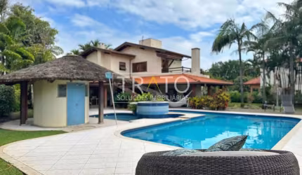 Casa em condomínio fechado com 5 quartos para alugar na Estrada Francisco Von Zuben, 1, Chácara Flora, Valinhos, 822 m2 por R$ 12.000