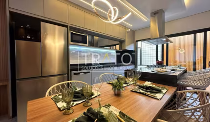 Casa em condomínio fechado com 3 quartos à venda na Rua José Rodrigues Silveira Filho, 2370, Loteamento Alphaville Campinas, Campinas, 111 m2 por R$ 1.300.000