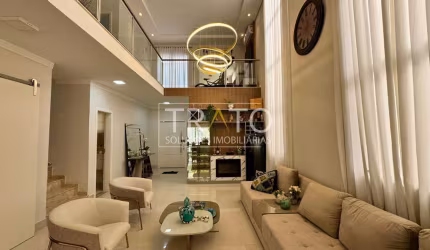 Casa em condomínio fechado com 4 quartos à venda na Rua Augusta Bernardes Moreira, 10, Parque das Quaresmeiras, Campinas, 340 m2 por R$ 2.700.000