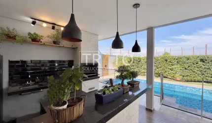 Casa em condomínio fechado com 3 quartos à venda na Avenida Paulista, 1127, Condominio Raizes, Paulínia, 290 m2 por R$ 1.100.000