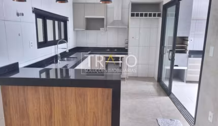 Casa em condomínio fechado com 3 quartos à venda na Avenida Luiz Greco, 600, Vila Monte Alegre, Paulínia, 140 m2 por R$ 894.000