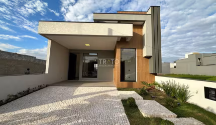 Casa em condomínio fechado com 3 quartos à venda na Avenida Luiz Greco, 600, Vila Monte Alegre, Paulínia, 136 m2 por R$ 958.000