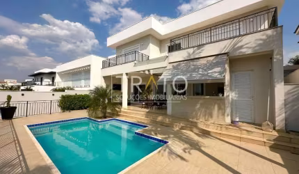 Casa em condomínio fechado com 4 quartos à venda na Rua Viles De France, 1, Ville Sainte Helene, Campinas, 360 m2 por R$ 3.750.000
