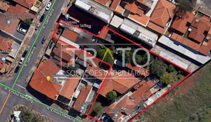 Terreno comercial à venda na Rua Emílio Henking, 240, Vila Rossi Borghi e Siqueira, Campinas por R$ 2.850.000