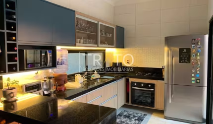 Casa em condomínio fechado com 3 quartos à venda na Avenida Luiz Greco, 600, Vila Monte Alegre, Paulínia, 139 m2 por R$ 940.000