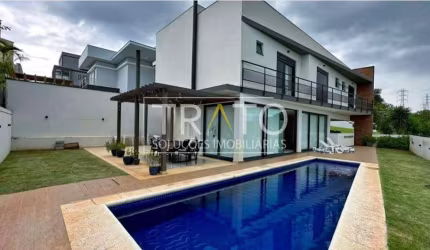 Casa em condomínio fechado com 3 quartos à venda na Avenida Carlos Diaulas Serpa, 220, Loteamento Parque dos Alecrins, Campinas, 270 m2 por R$ 2.500.000