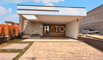 Casa em condomínio fechado com 3 quartos à venda na Avenida Antonio Baptista Piva, 177, Vila Monte Alegre, Paulínia, 140 m2 por R$ 1.050.000