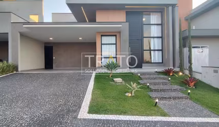 Casa em condomínio fechado com 3 quartos à venda na Estrada Municipal do Roncáglia, 1090, Residencial Mont' Alcino, Valinhos, 218 m2 por R$ 1.650.000
