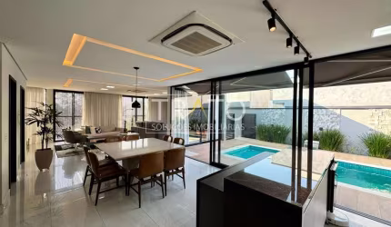 Casa em condomínio fechado com 3 quartos à venda na Avenida Fernando Ruiz Neto, s/n°, Swiss Park, Campinas, 245 m2 por R$ 2.299.000