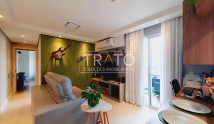 Apartamento com 2 quartos à venda na Rua Hermantino Coelho, 595, Mansões Santo Antônio, Campinas, 60 m2 por R$ 780.000