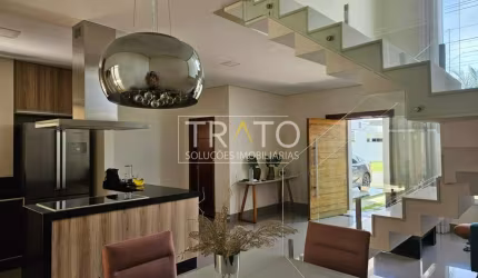 Casa em condomínio fechado com 3 quartos à venda na Rua Pedro Moreira de Sousa, 88, Jardim Park Real, Indaiatuba, 150 m2 por R$ 1.090.000