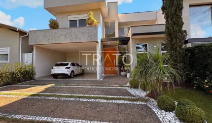 Casa em condomínio fechado com 3 quartos à venda na Avenida Alexandre Cazelatto, 2660, Cond Figueira Branca, Paulínia, 304 m2 por R$ 1.900.000