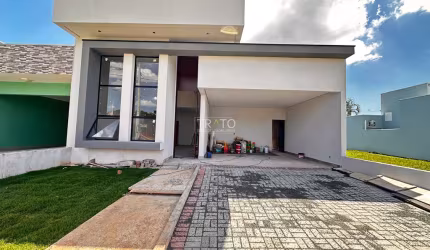 Casa em condomínio fechado com 3 quartos à venda na Avenida José Puccinelli, 1240, Campos do Conde II, Paulínia, 187 m2 por R$ 950.000
