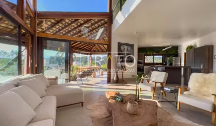 Casa em condomínio fechado com 4 quartos à venda na Rua João Batista Bortolucci, 40, Colinas do Ermitage (Sousas), Campinas, 550 m2 por R$ 4.700.000