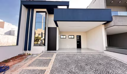 Casa em condomínio fechado com 3 quartos à venda na Avenida José Puccinelli, 1240, Campos do Conde II, Paulínia, 190 m2 por R$ 1.200.000