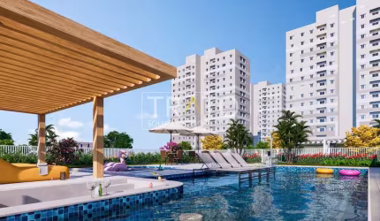 Apartamento com 2 quartos à venda na Avenida João Aranha, 916, Jardim Planalto, Paulínia, 44 m2 por R$ 250.285