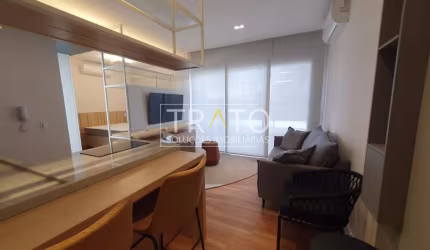 Apartamento com 1 quarto para alugar na Rua Alecrins, 370, Cambuí, Campinas, 38 m2 por R$ 4.500