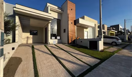 Casa com 3 dormitórios (1 Suíte) e Área Gourmet no Village Moutonnée, Salto/SP