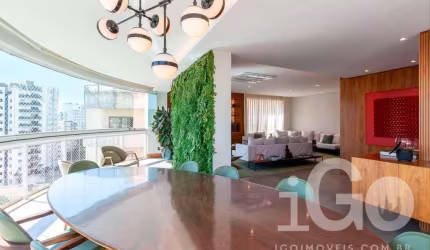 Apartamento com 4 quartos à venda na Alameda dos Tupiniquins, Moema, São Paulo por R$ 3.980.000