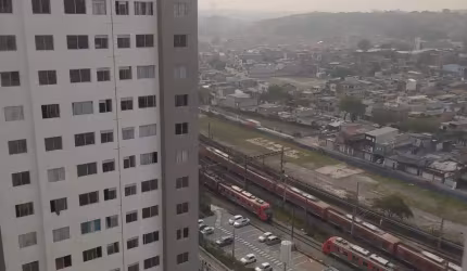 Apartamento em frente a estação guaianases, melhor localização da região