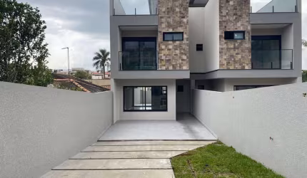 Sobrado com 3 quartos  à venda, 125.88 m2 por R$849000.00  - Xaxim - Curitiba/PR