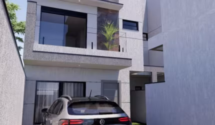 Sobrado com 3 quartos  à venda, 111.93 m2 por R$649000.00  - Xaxim - Curitiba/PR