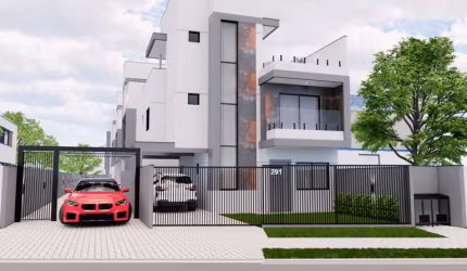 Sobrado com 3 quartos  à venda, 130.00 m2 por R$850000.00  - Capao Raso - Curitiba/PR