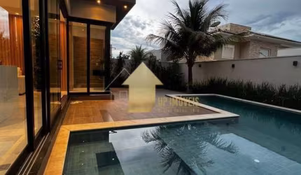 Sobrado 3 suítes com piscina e espaço gourmet e 317m² no Condomínio Belvedere