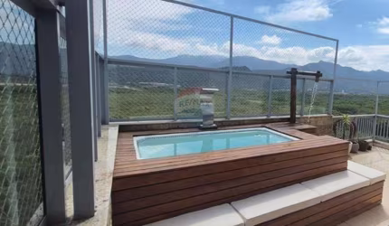 COBERTURA COM 181m2 NO RECREIO DOS BANDEIRANTES COM 3 SUÍTES E UMA LINDA VISTA PARA O VERDE