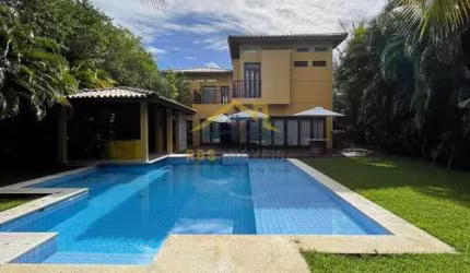 Quintas de Sauípe Laguna - Quintas de Sauípe Casa em Condomínio 4 suítes PORTEIRA FECHADA