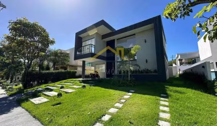 Alphaville Litoral Norte 1 - Alphaville Litoral Norte 1 Casa 4 suítes Piscina 470m²