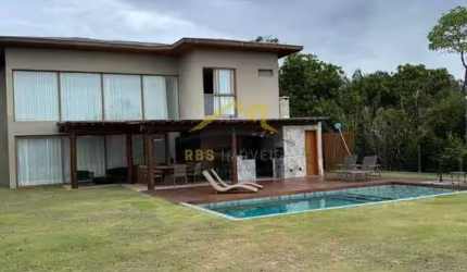 Ilha dos Pássaros - Praia do Forte Casa Alto Padrão 4 suítes Dependência completa beixou