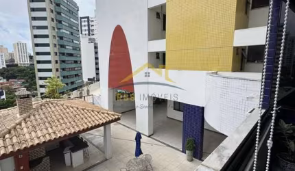 Candeal Apartamento 3/4 suíte Varanda 88m² 590 mil