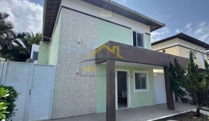 Lisboa Sol - Estrada do coco Abrantes Cond Casa grande  Duplex 4 suítes 230m² 795 mil