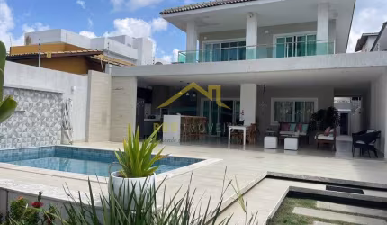 Lauro de Freitas Aluguel Casa Duplex Energia Solar 4 suítes