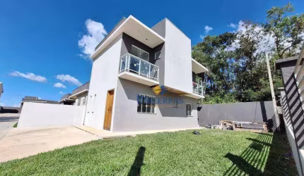 Sobrado com 3 dormitórios à venda, 93 m² por R$ 449.000,00 - Parque do Embu - Colombo/PR