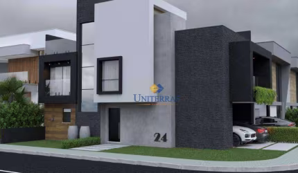 Sobrado com 3 dormitórios à venda, 194 m² por R$ 1.485.000,00 - Santa Cândida - Curitiba/PR