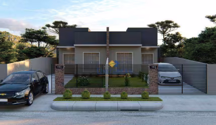 Casa com 3 dormitórios à venda, 61 m² por R$ 379.900,00 - Campo Pequeno - Colombo/PR